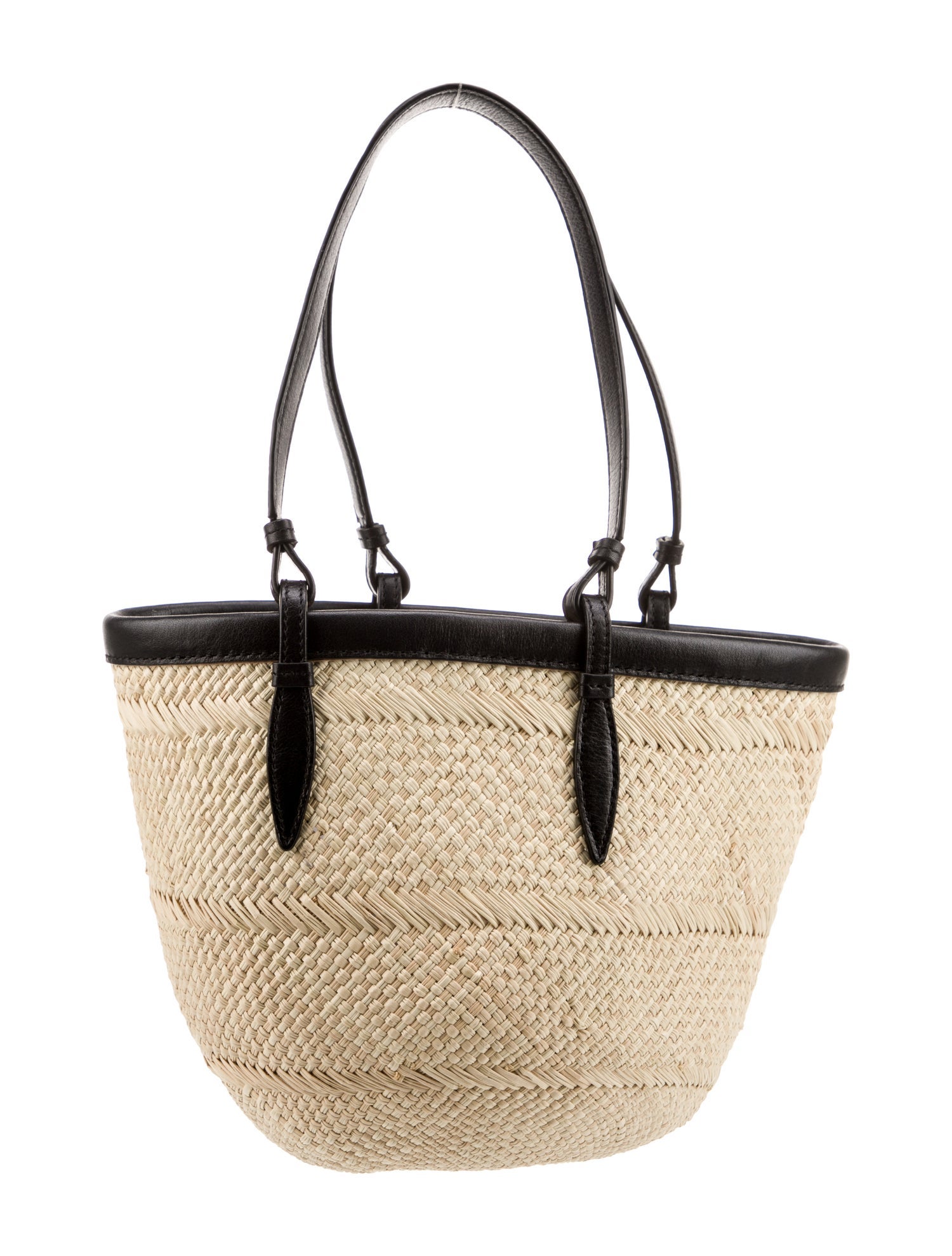 Hunting Season Raffia Bucket Bag