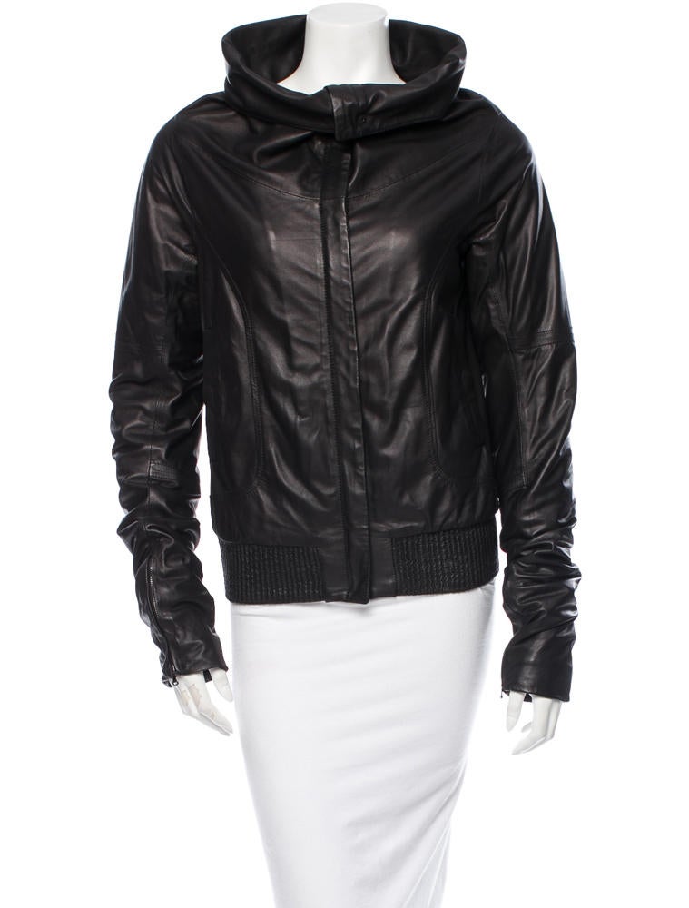 軽量☆ HUSSEIN CHALAYAN アウター　レディース HUSSEIN CHALAYAN HOODED COAT フセインチャラヤン コート アーカイブ 初期