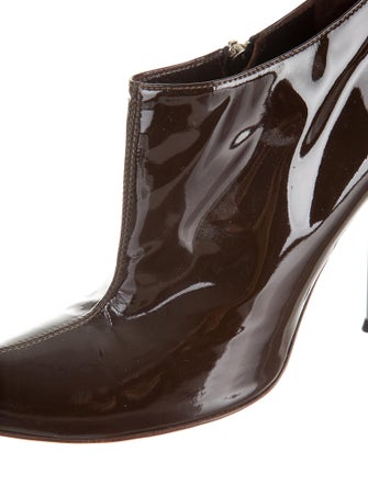 Hussein Chalayan Patent Booties