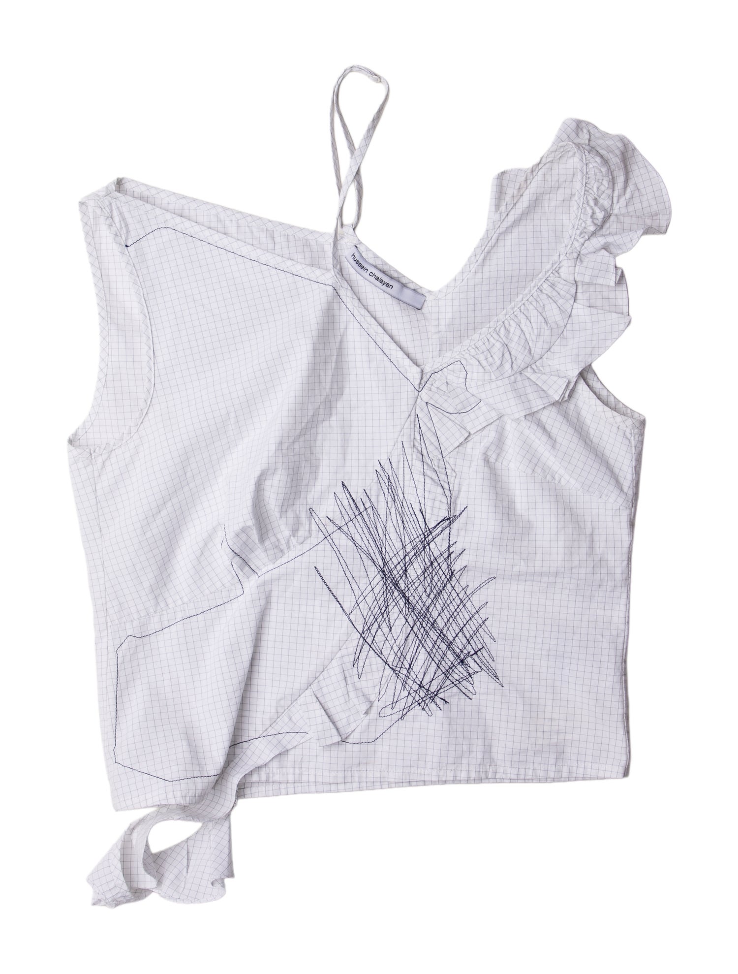 Hussein Chalayan Vintage 2001 Crop Top