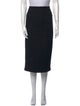 Hussein Chalayan Wool Midi Length Skirt