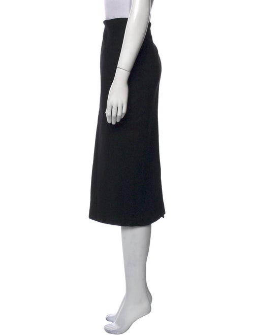 Hussein Chalayan Wool Midi Length Skirt