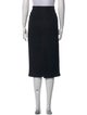 Hussein Chalayan Wool Midi Length Skirt