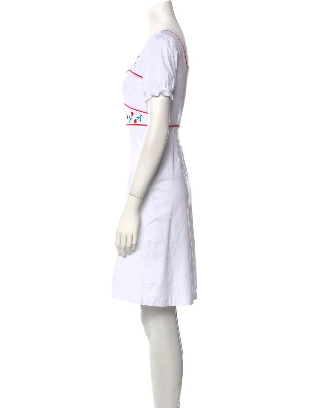 HVN Printed Mini Dress - image 2