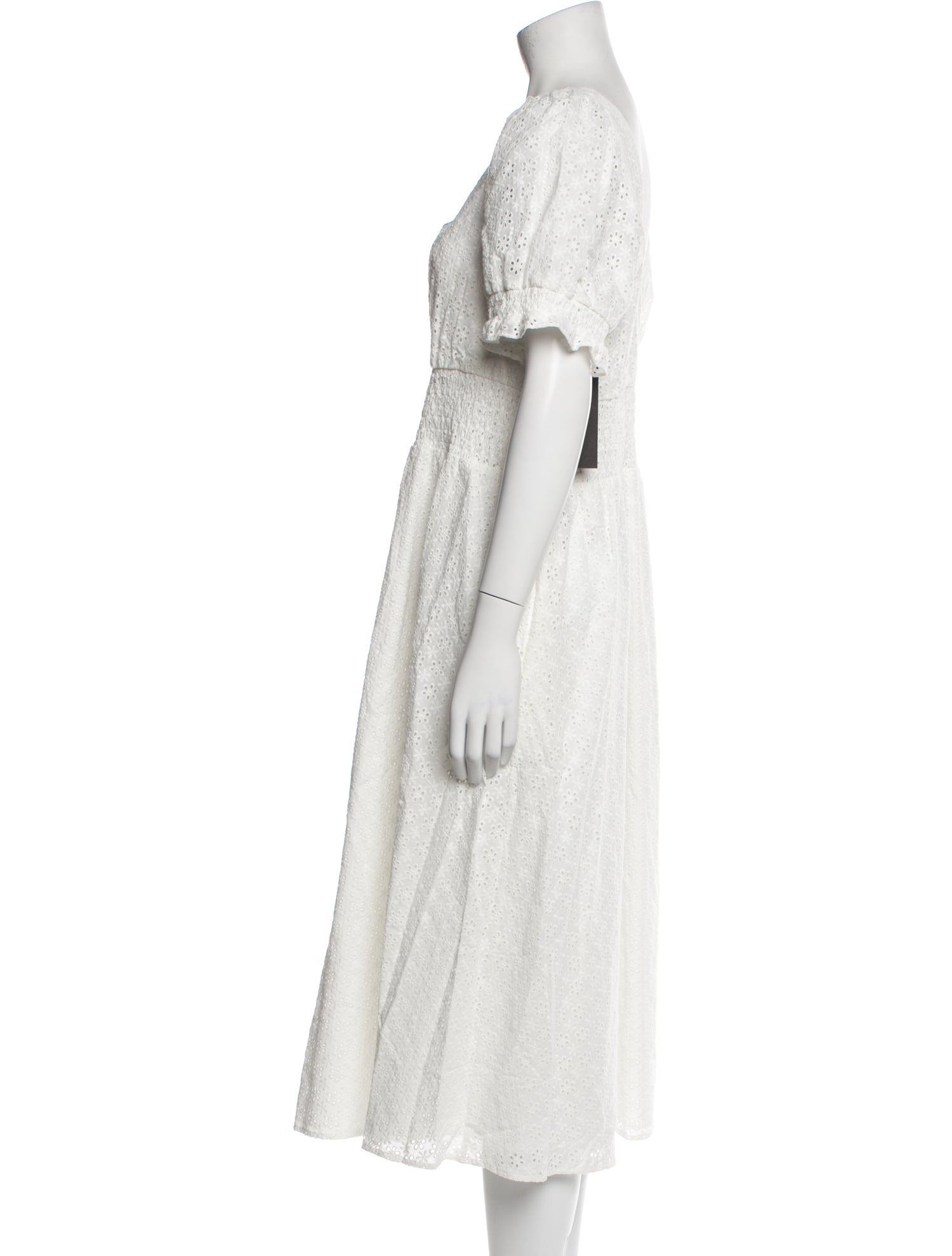 HVN Square Neckline Midi Length Dress w/ Tags