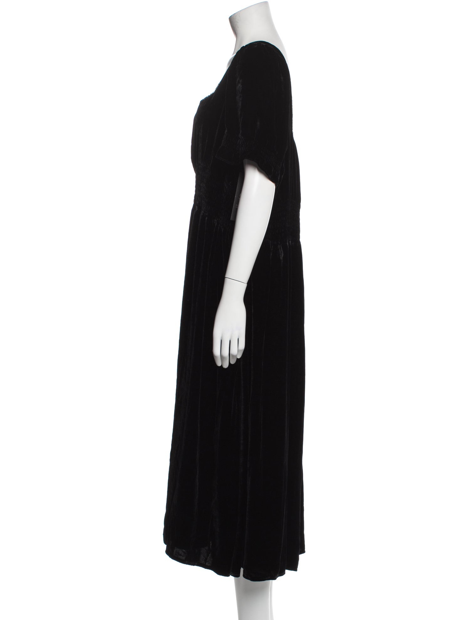 HVN Square Neckline Long Dress w/ Tags