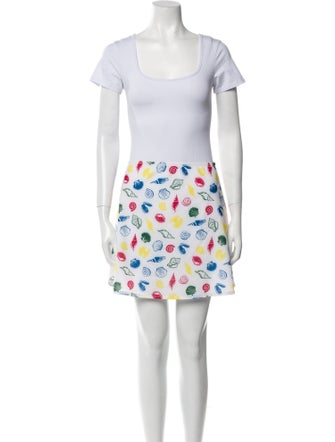 HVN Printed Skirt Set