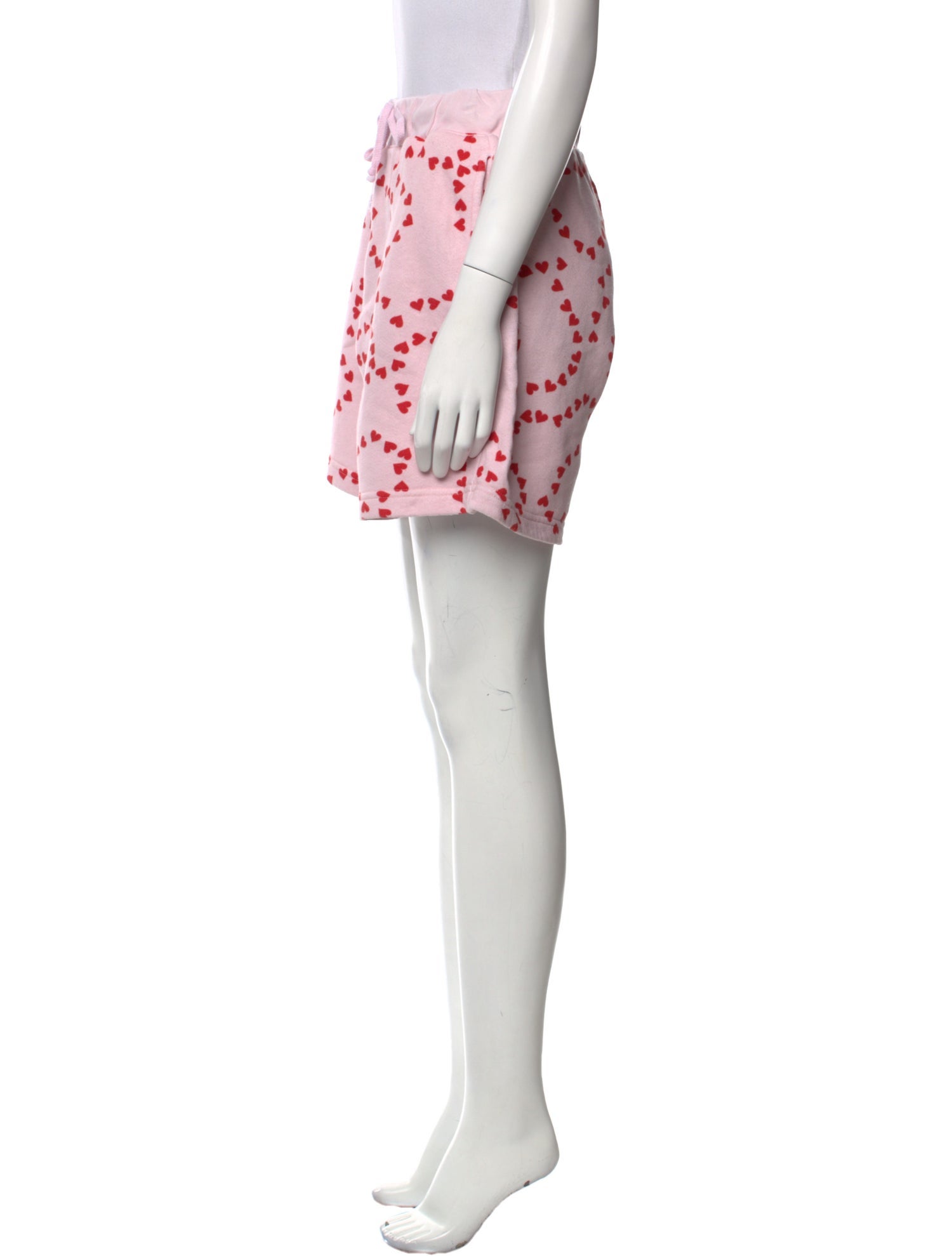 HVN Printed Mini Shorts