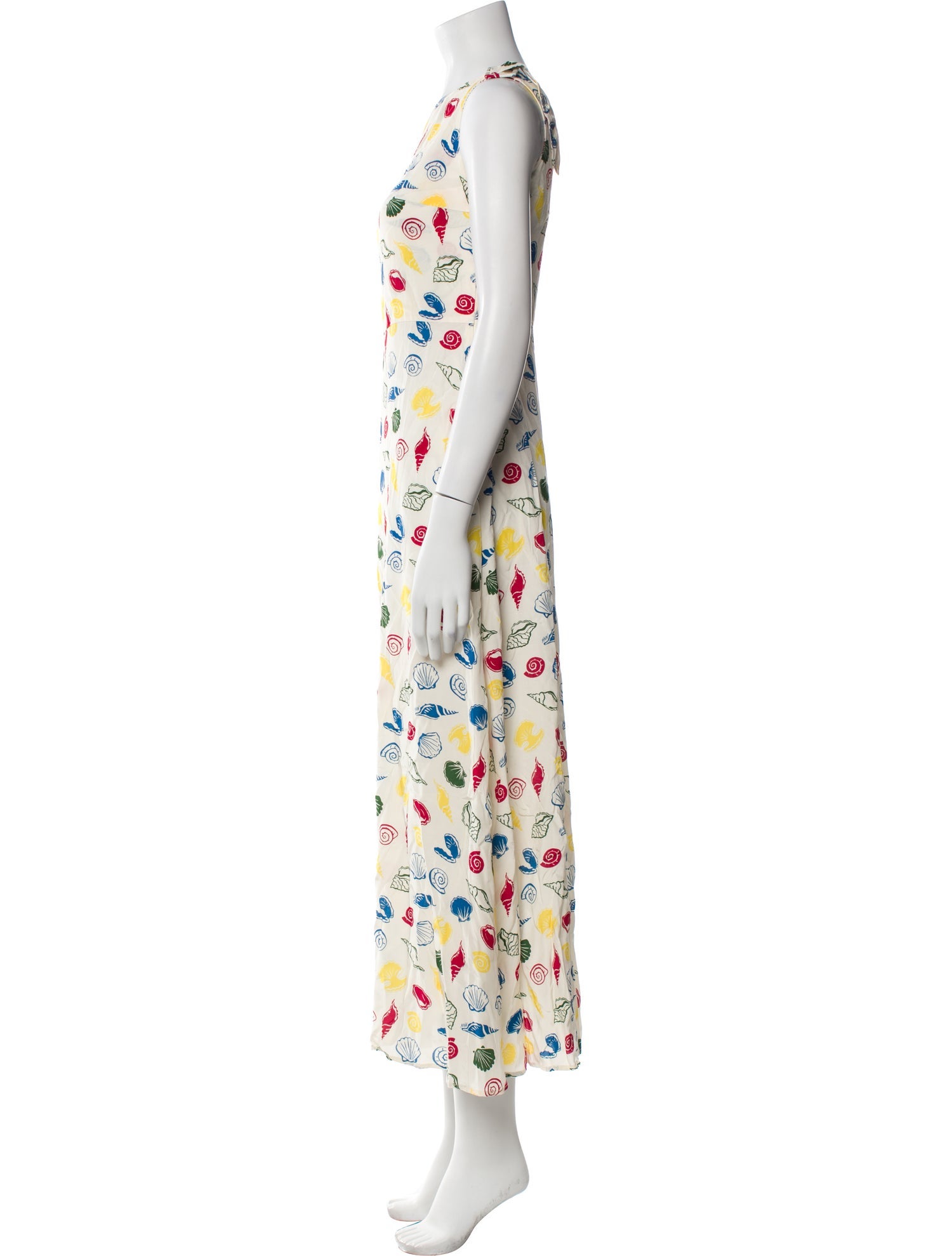 HVN Floral Print Long Dress w/ Tags