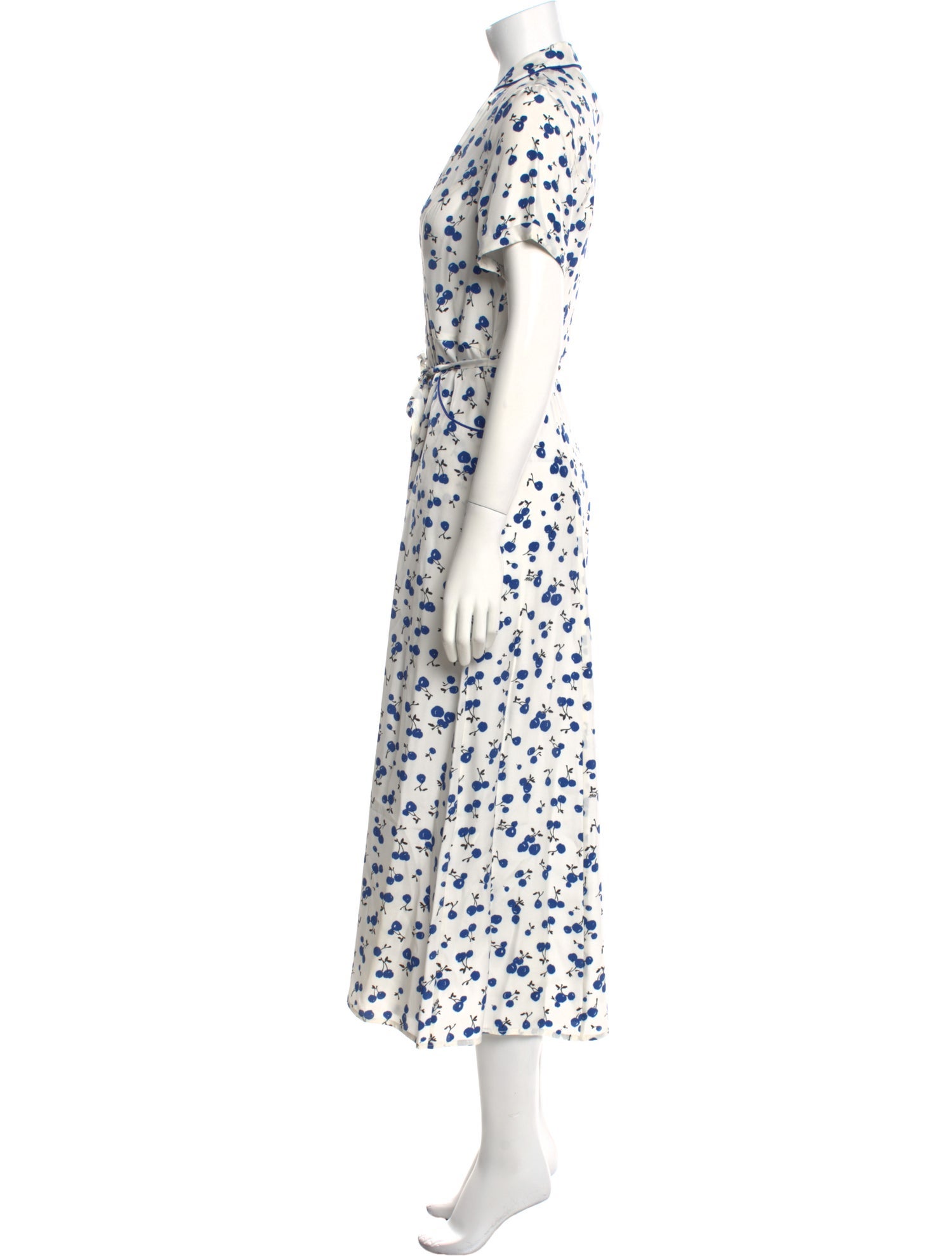 HVN Silk Long Dress w/ Tags