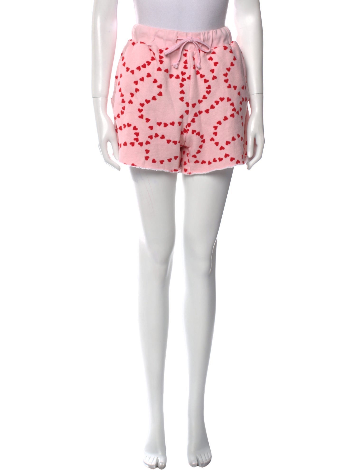 HVN Printed Mini Shorts