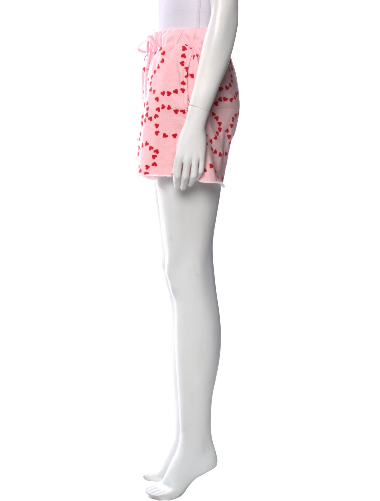 HVN Printed Mini Shorts