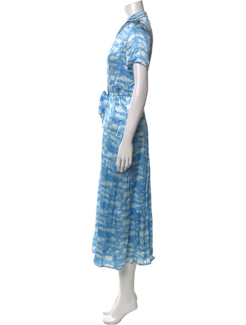 HVN Silk Long Dress