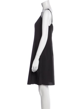 HVN Square Neckline Mini Dress