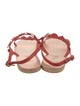 HVN Leather Slingback Sandals