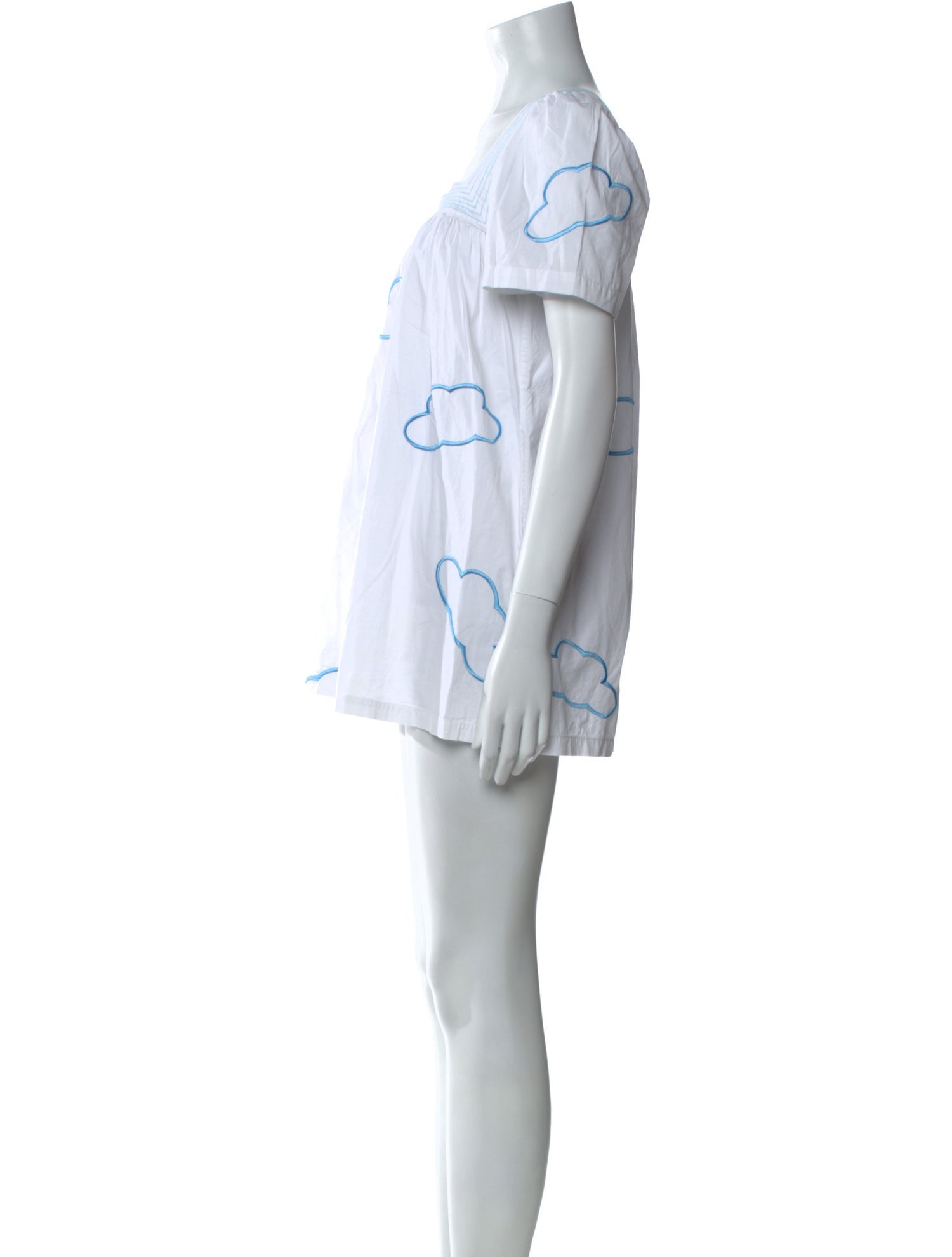 HVN Square Neckline Mini Dress