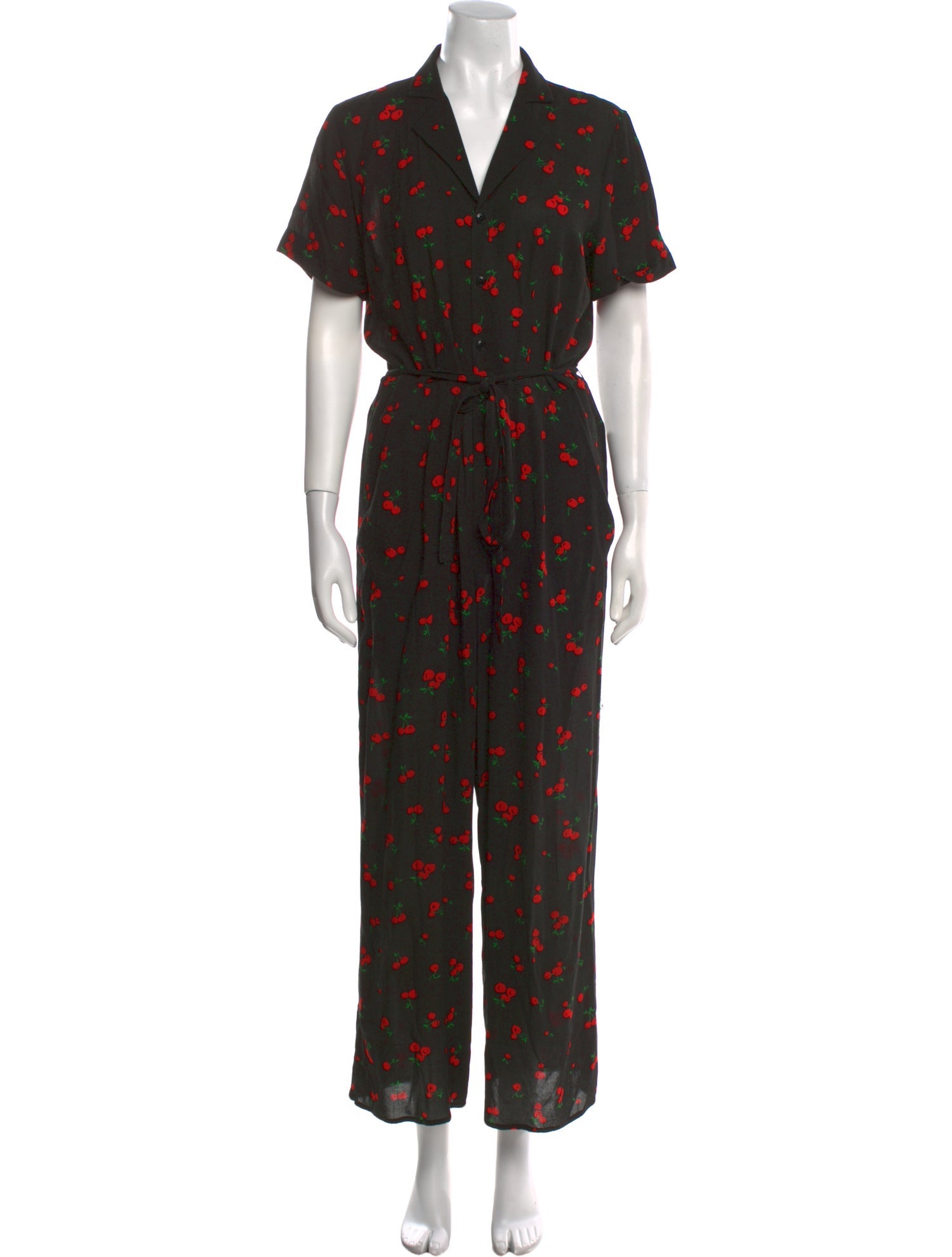 HVN Printed Jumpsuit