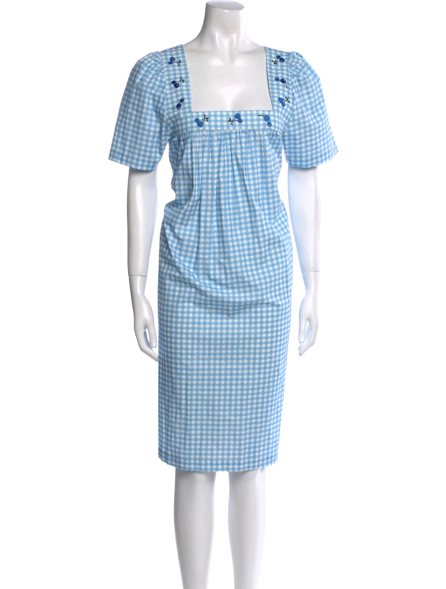 HVN Plaid Print Knee-Length Dress w/ Tags