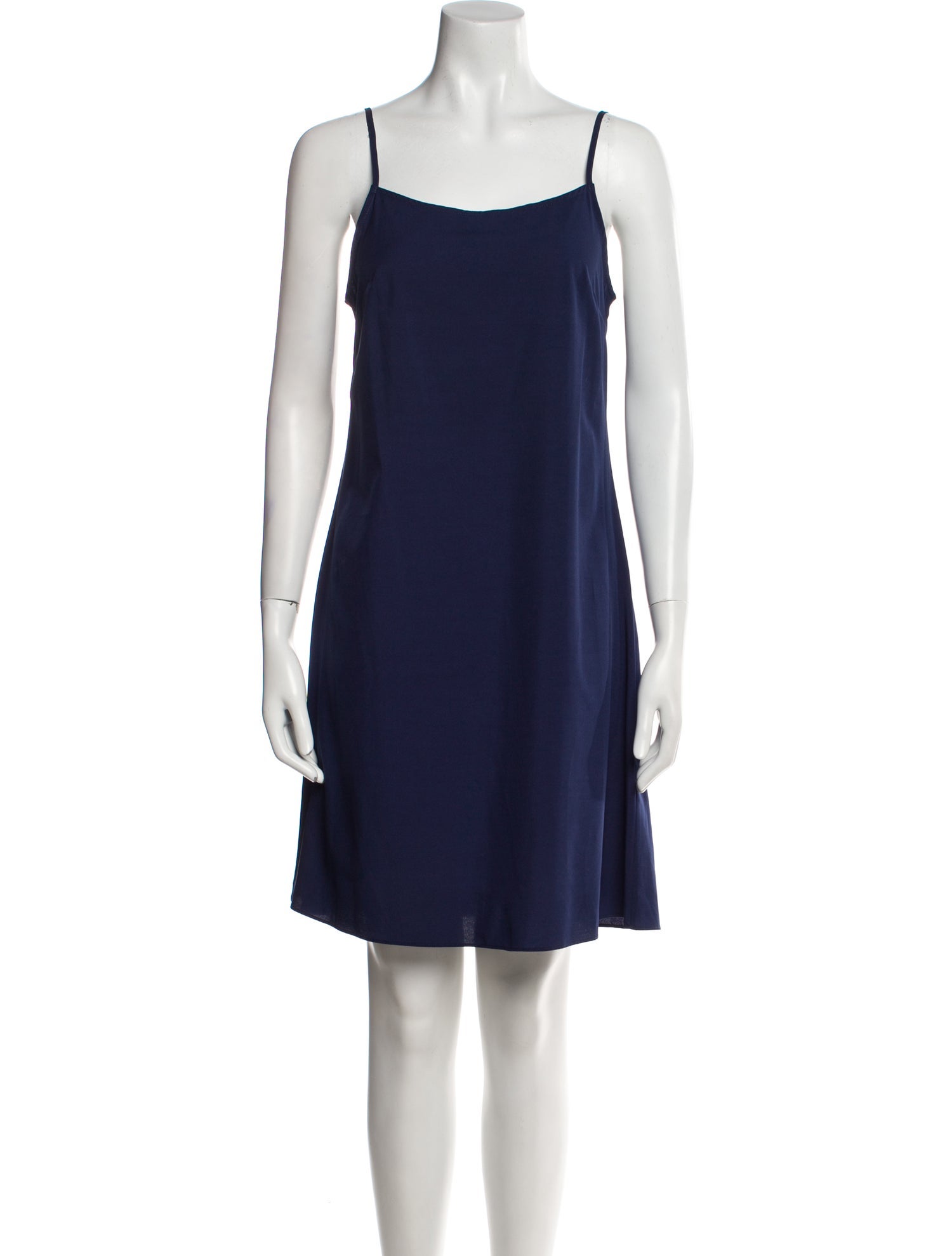 HVN Square Neckline Mini Dress