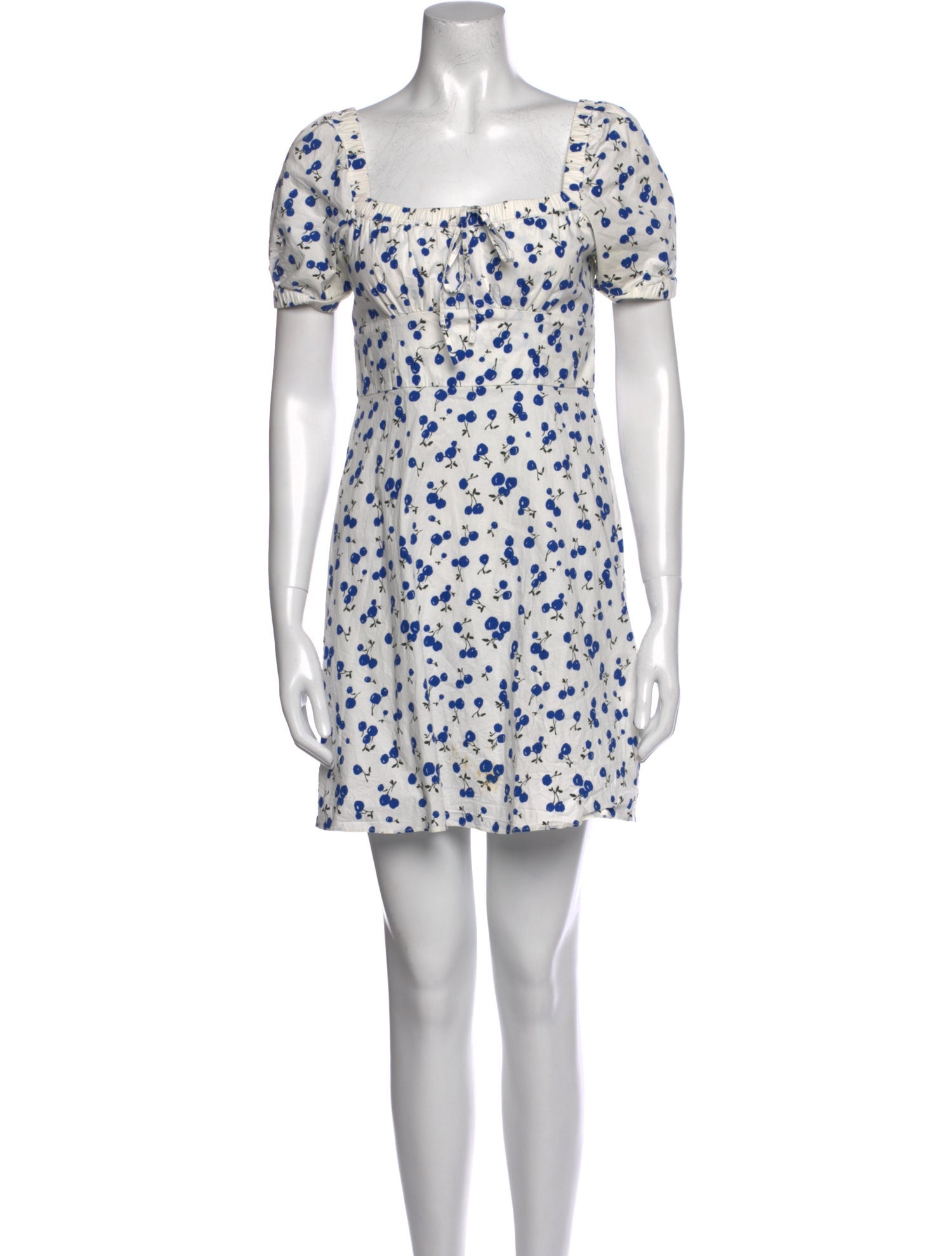 HVN Printed Mini Dress