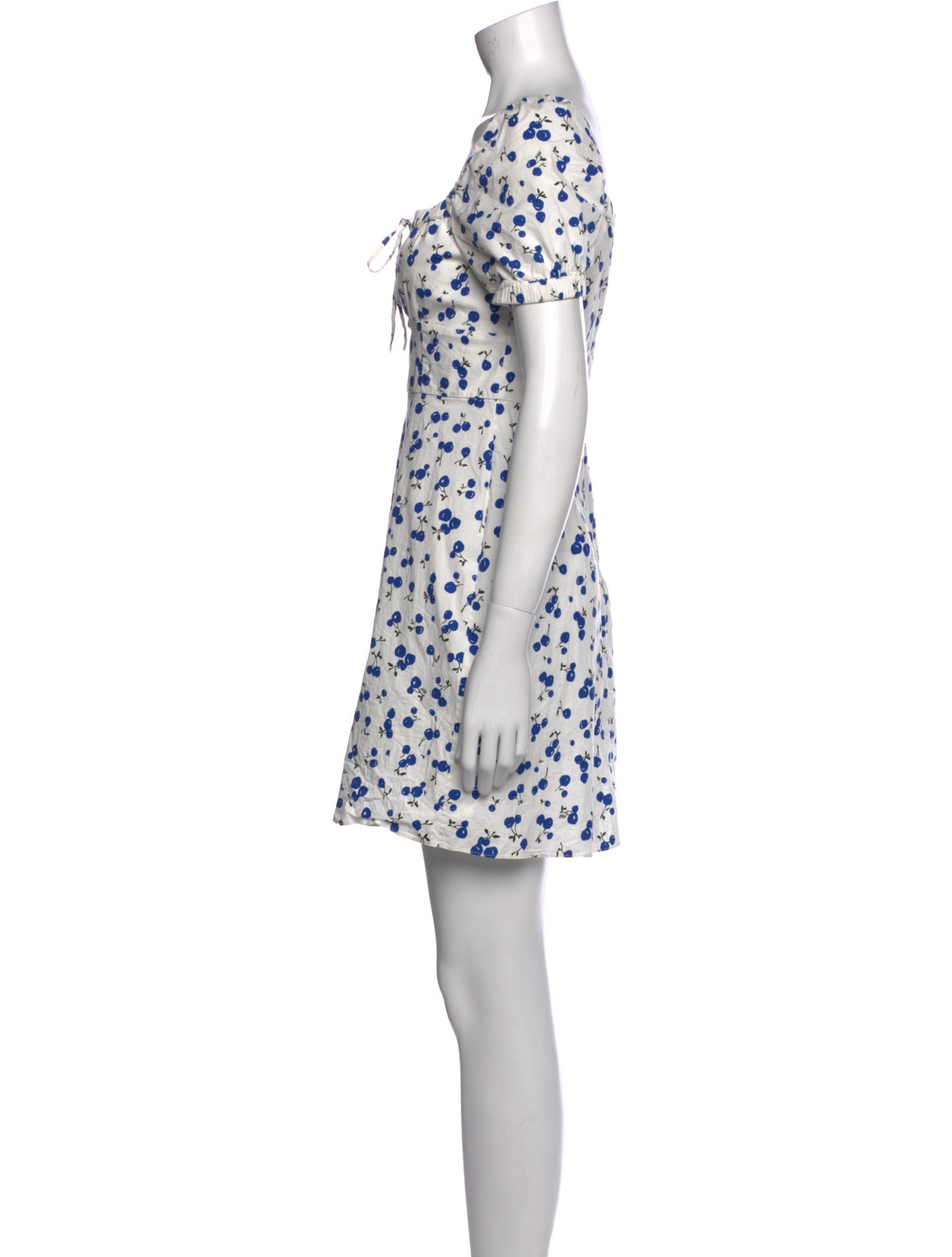 HVN Printed Mini Dress