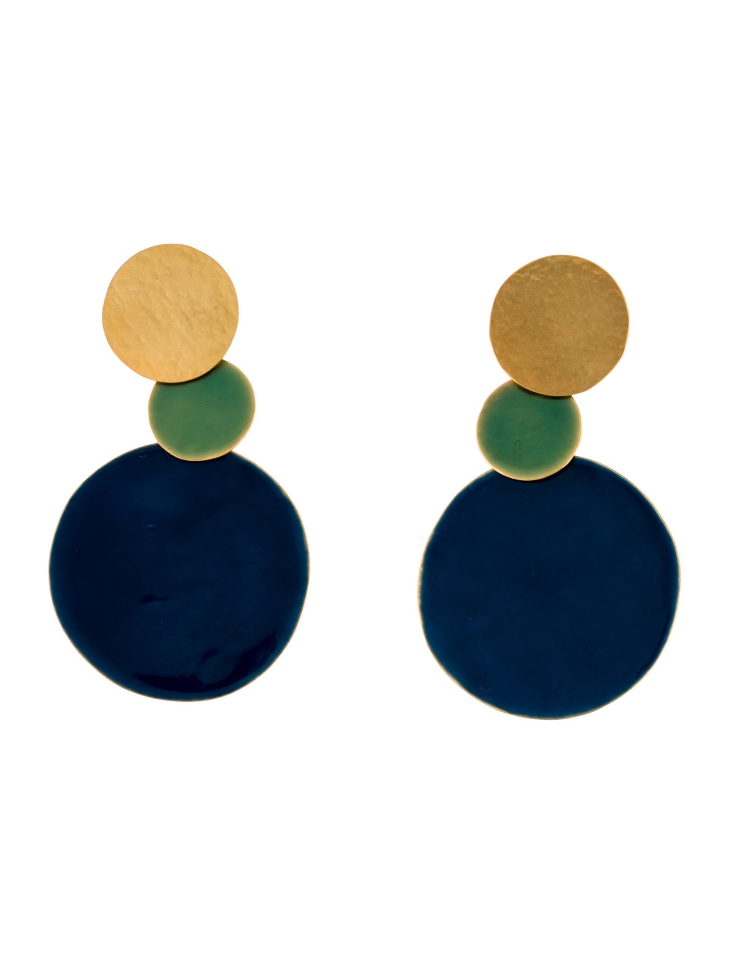 Hervé Van der Straeten Resin Drop Earrings