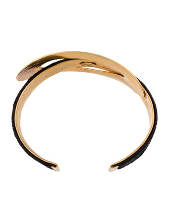 Hervé Van der Straeten Velvet Cuff Bracelet