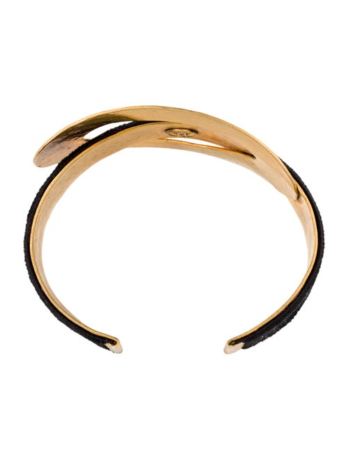 Hervé Van der Straeten Velvet Cuff Bracelet