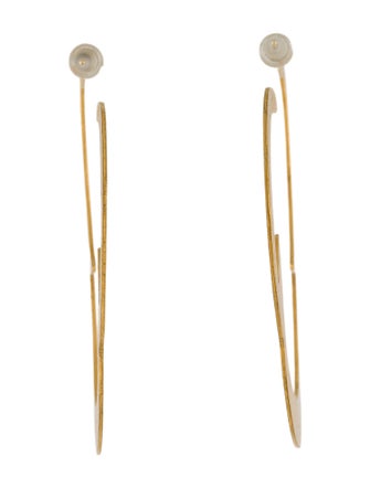 Hervé Van der Straeten Cutout Hoop Earrings