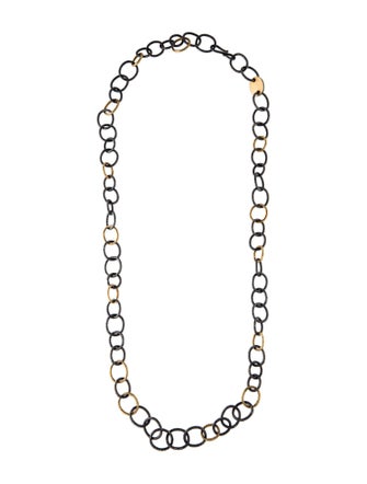 Ara Collection Two-Tone Chain Link Necklace