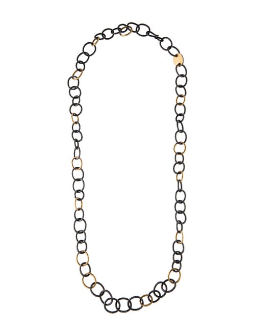 Ara Collection Two-Tone Chain Link Necklace