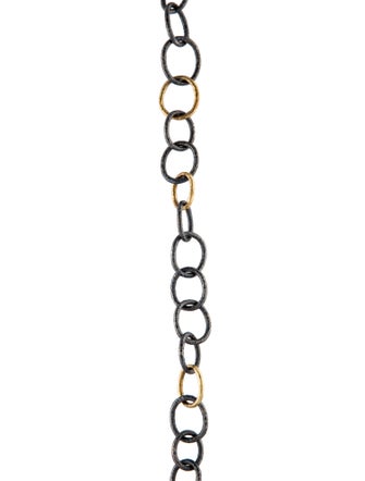 Ara Collection Two-Tone Chain Link Necklace