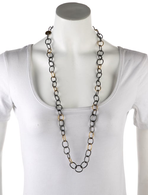 Ara Collection Two-Tone Chain Link Necklace