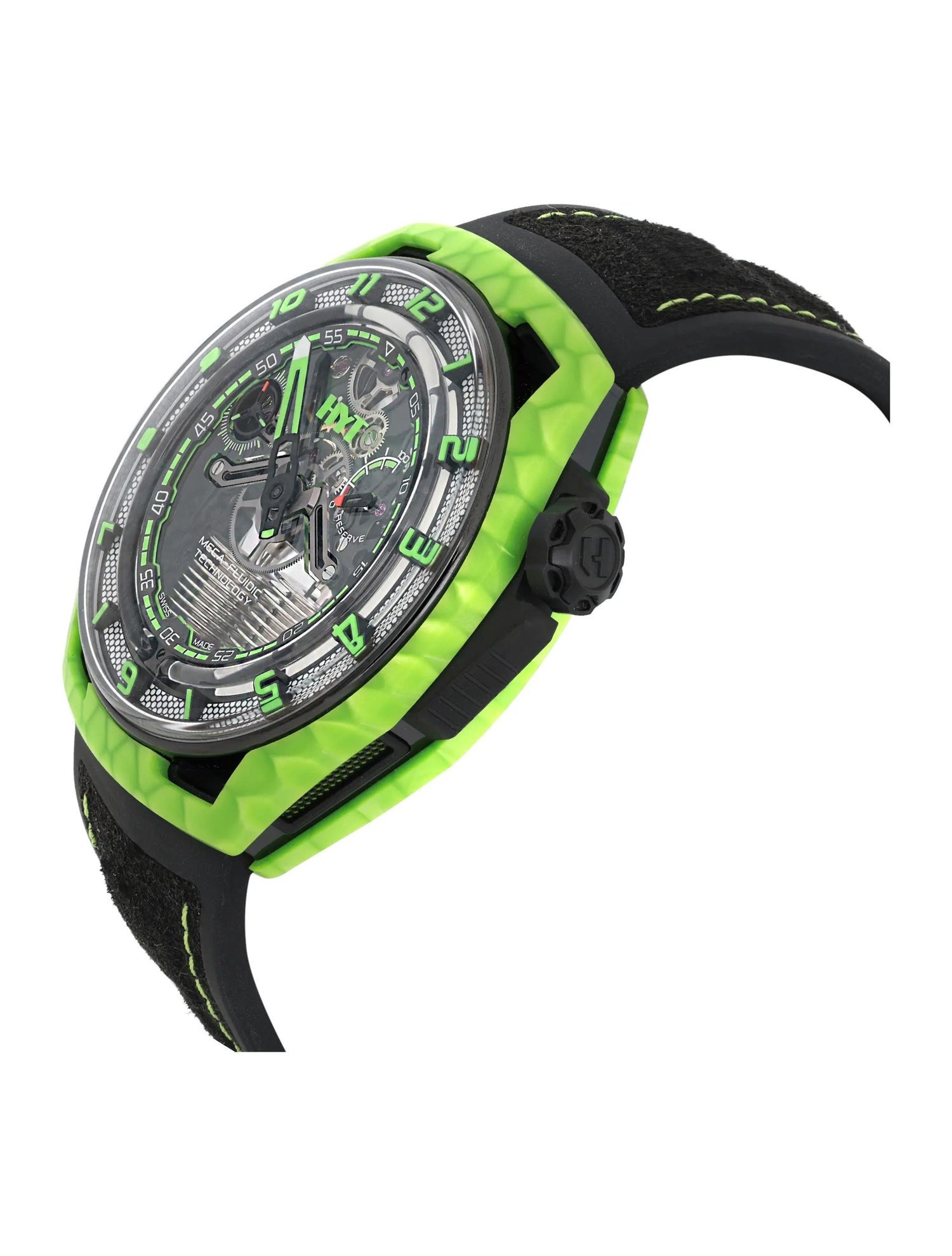 HYT Hastroid Green Laser Watch