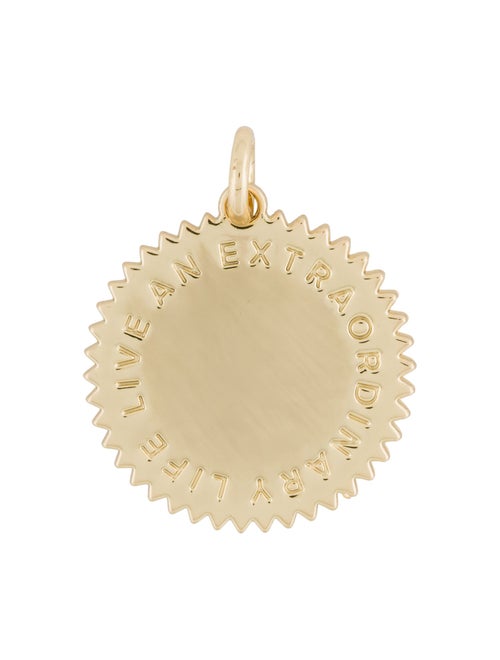 India Hicks 'Live An Extraordinary Life' Token Pendant