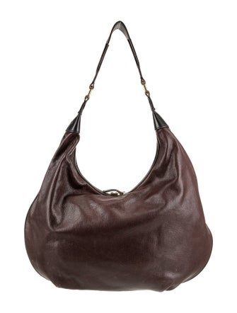 India Hicks Leather Hobo