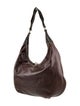 India Hicks Leather Hobo