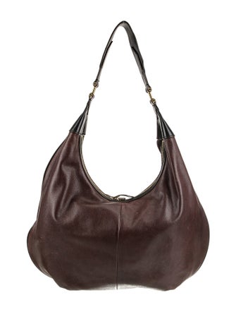 India Hicks Leather Hobo