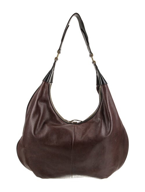 India Hicks Leather Hobo