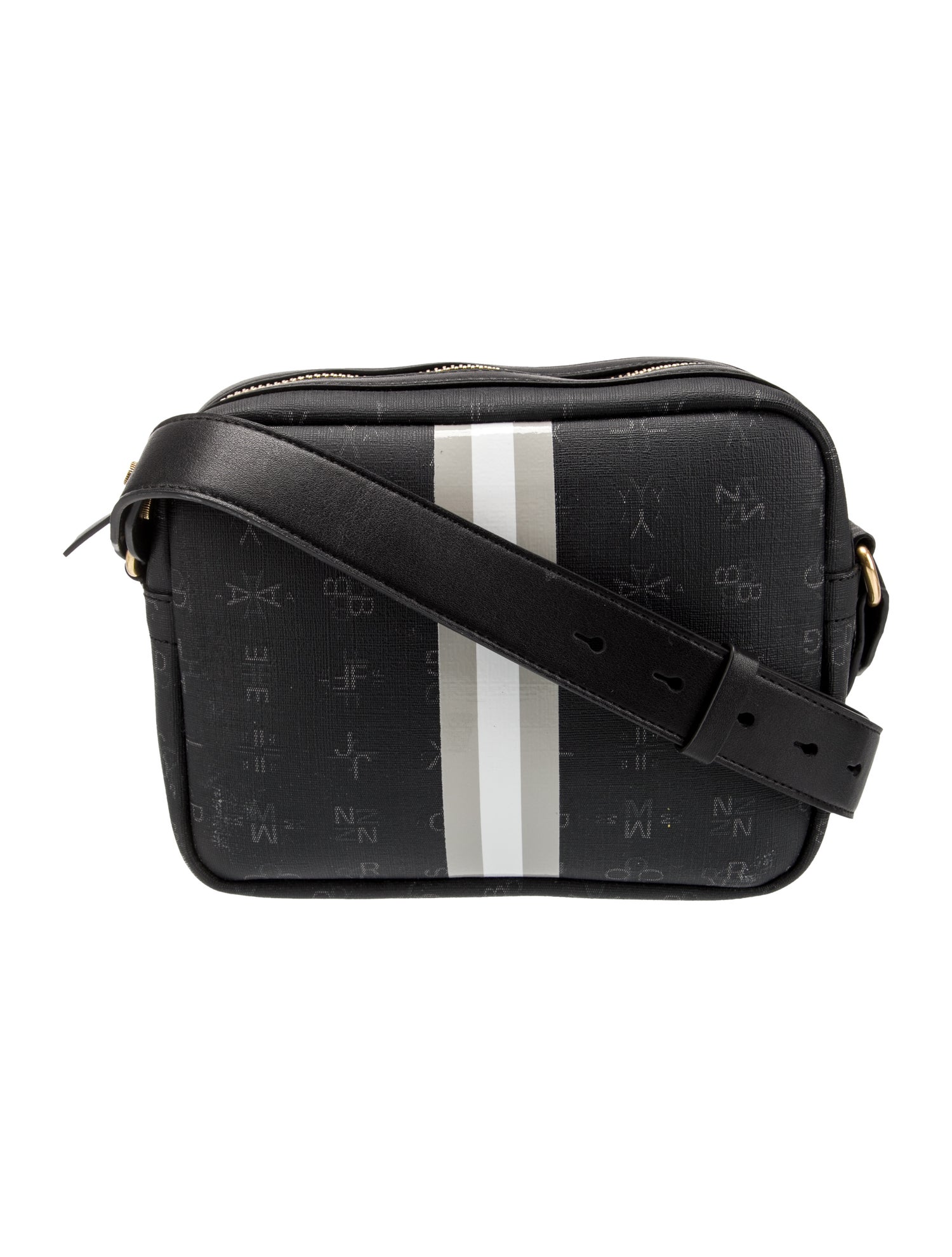 India Hicks Saffiano Leather Messenger Bag