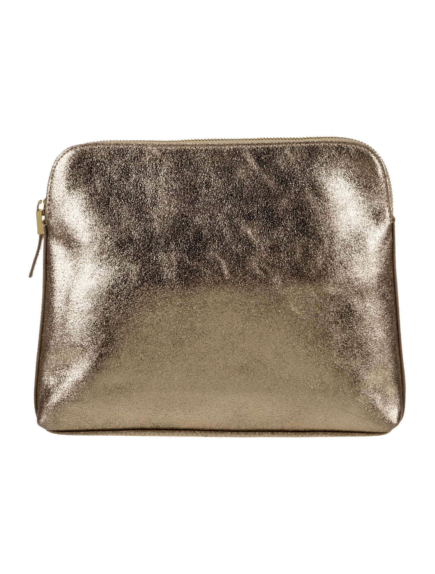 India Hicks Leather Clutch