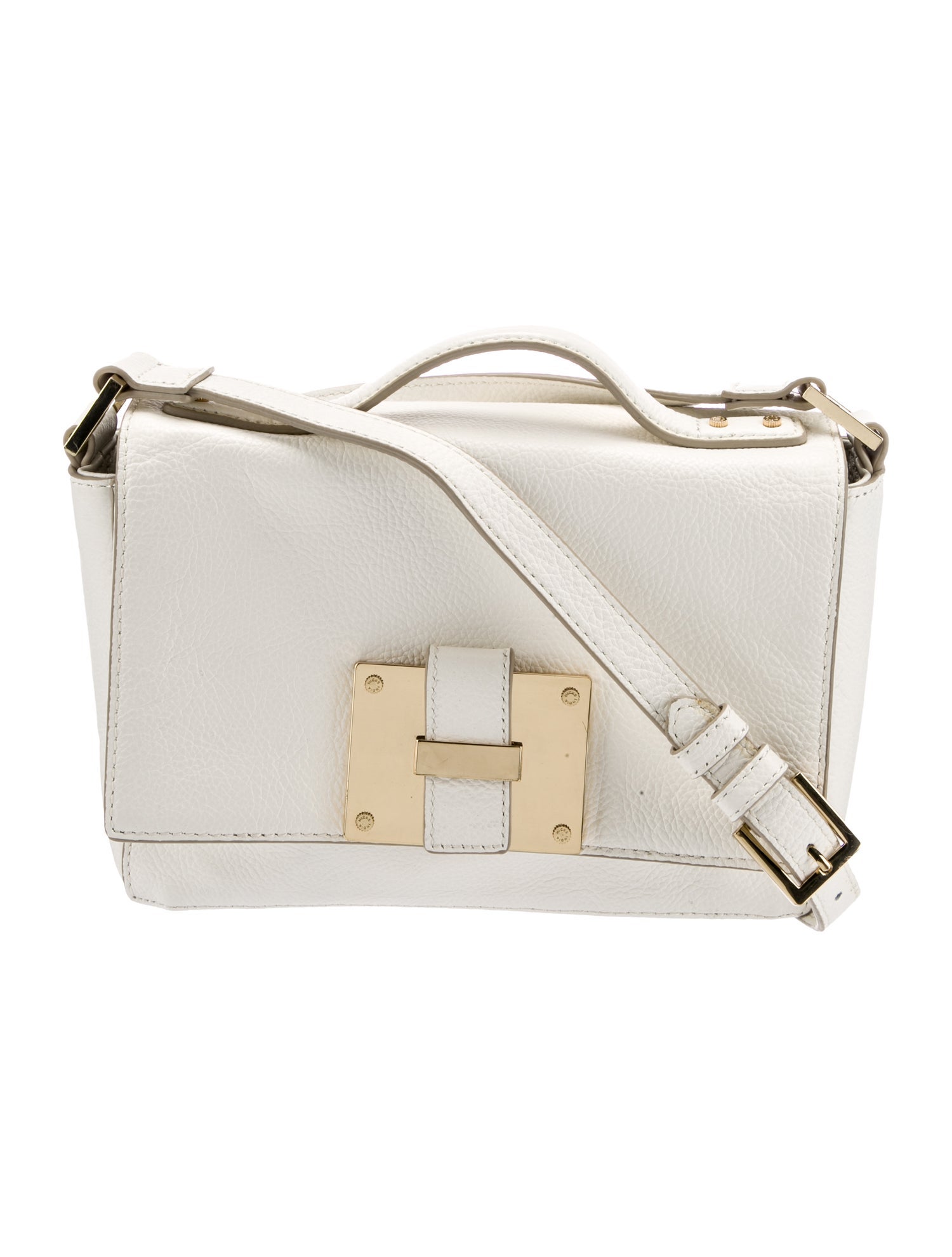 India Hicks Leather Shoulder Bag