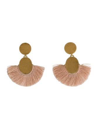 India Hicks Thread Drop Earrings
