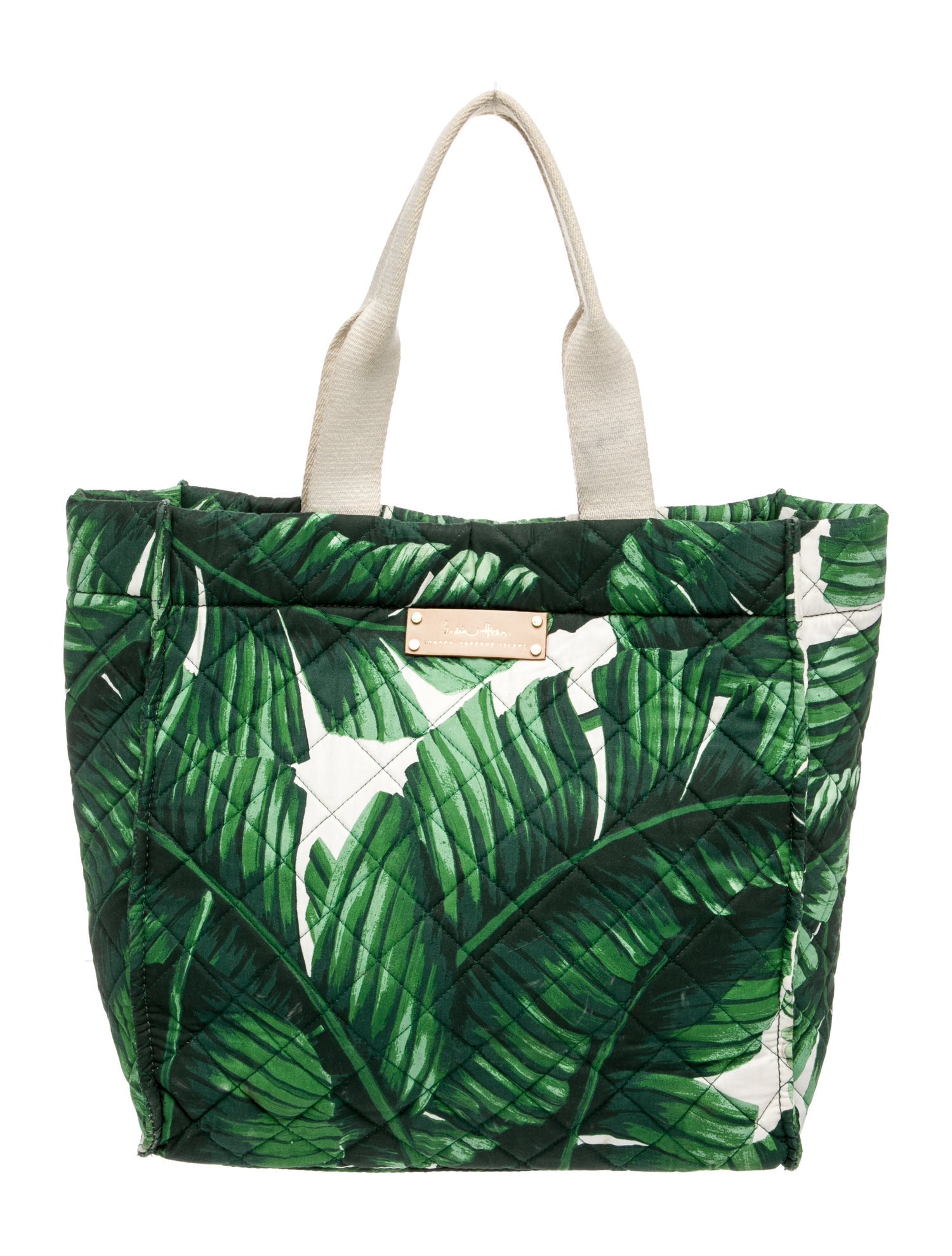 India Hicks Quilted Shoulder Bag