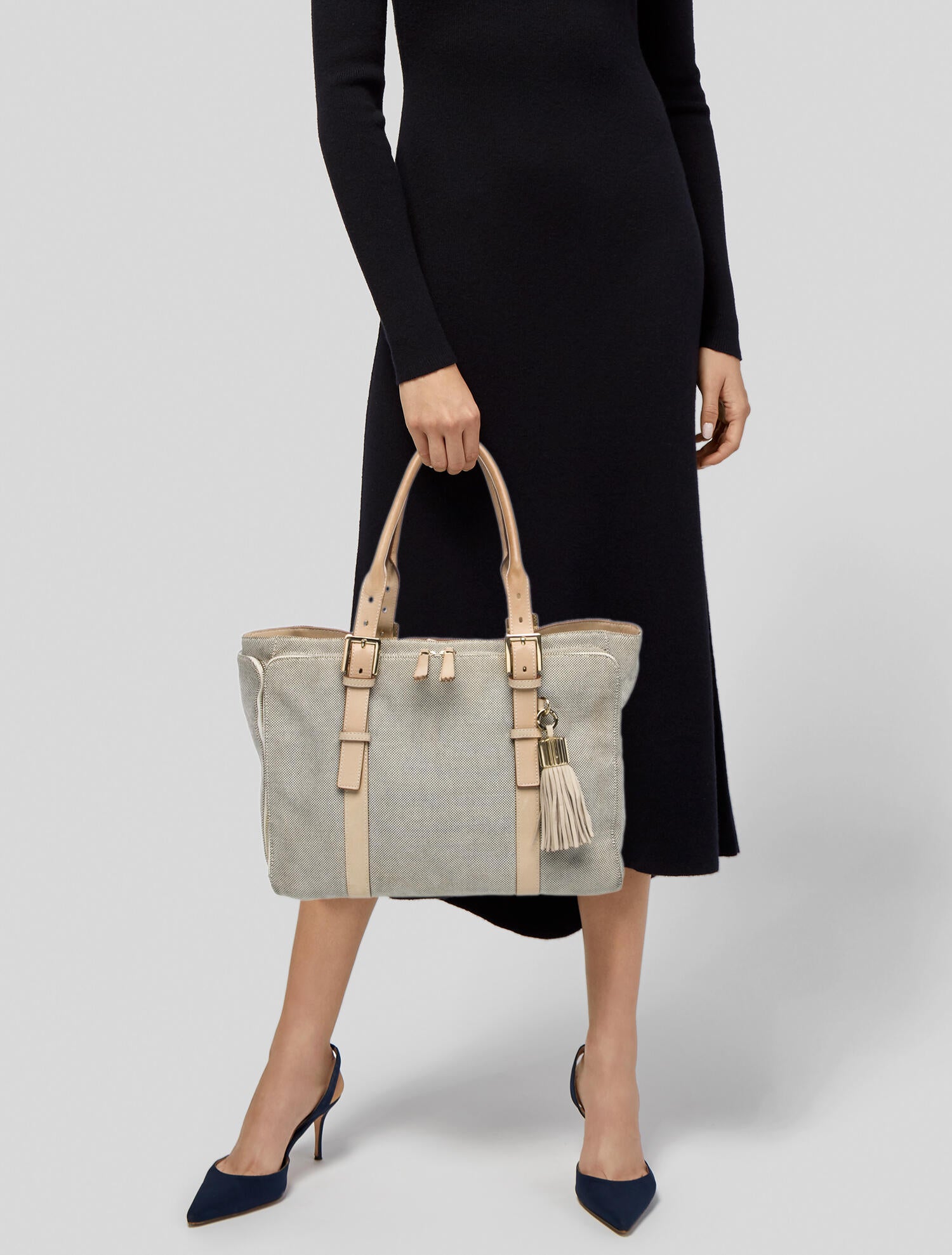 India Hicks Canvas Tote