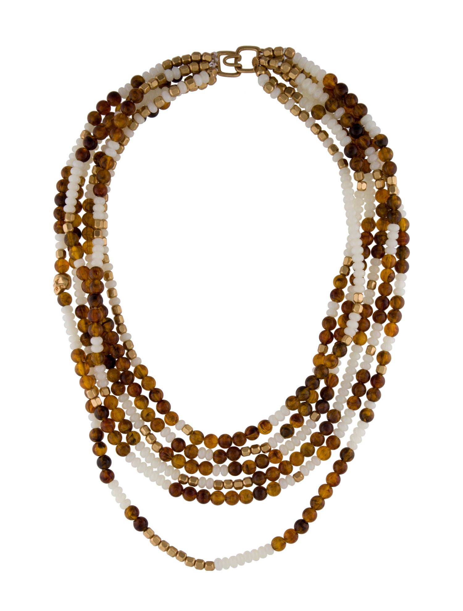 India Hicks Bead Mutistrand Necklace