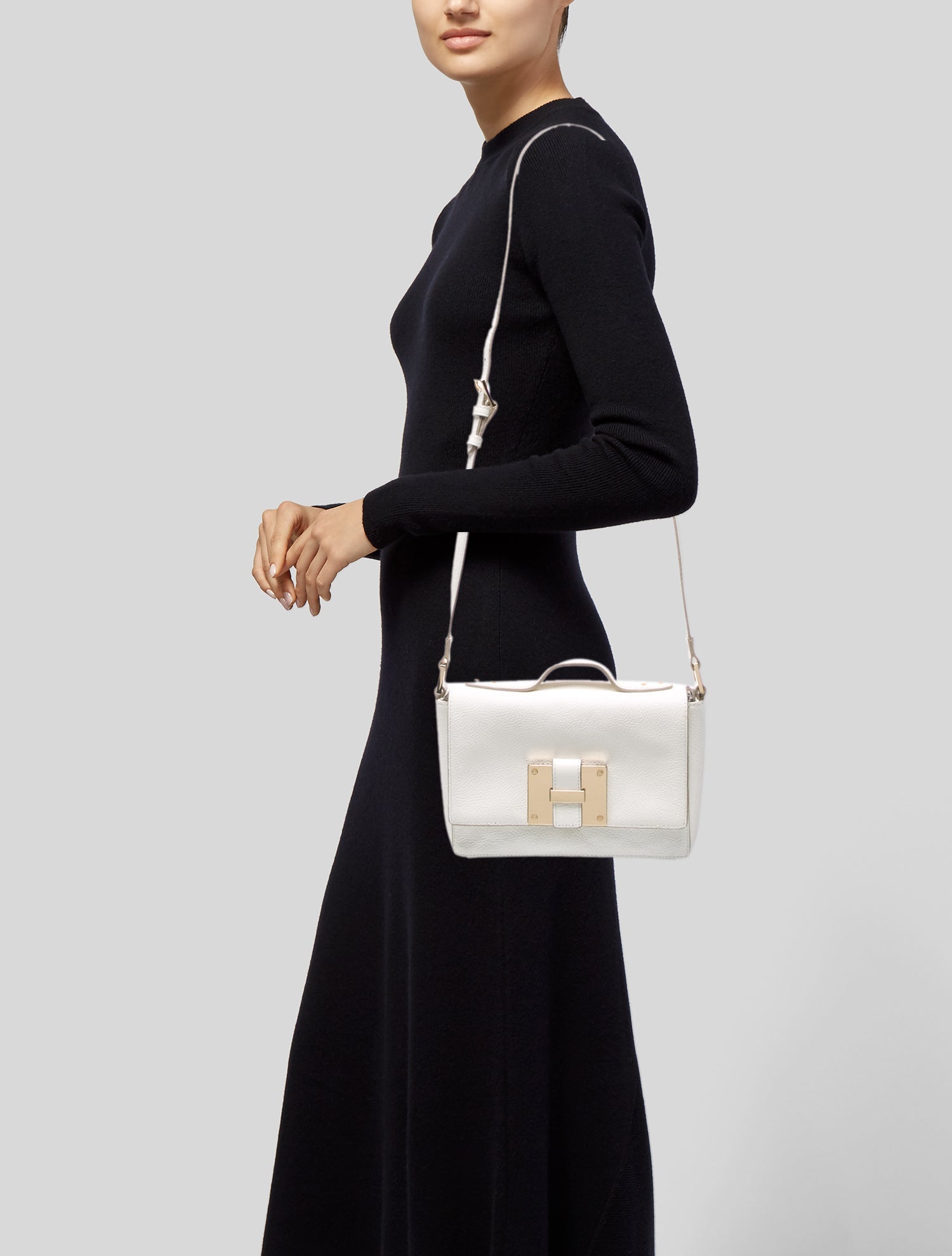 India Hicks Leather Crossbody Bag