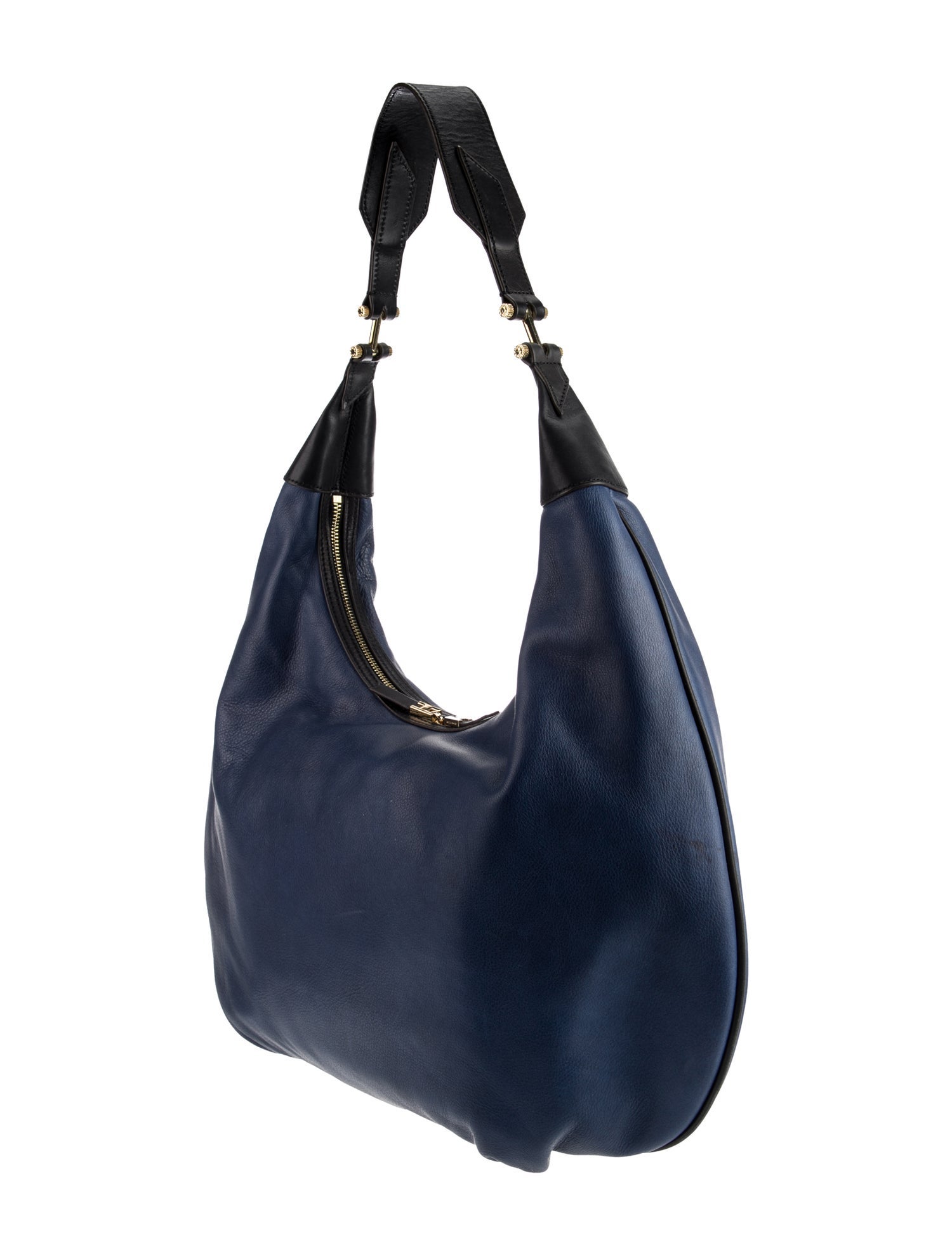 India Hicks Leather Shoulder Bag