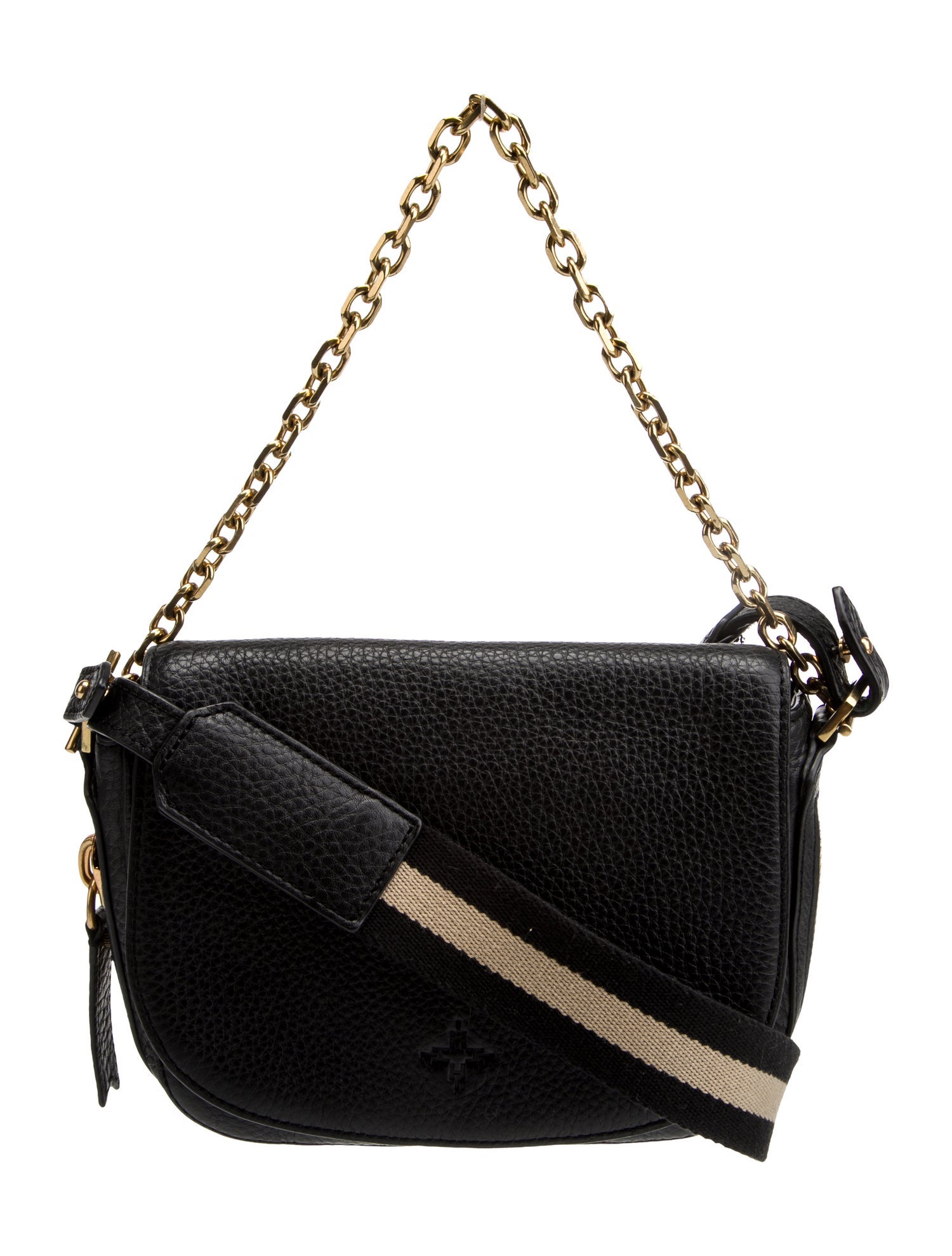 India Hicks Leather Shoulder Bag