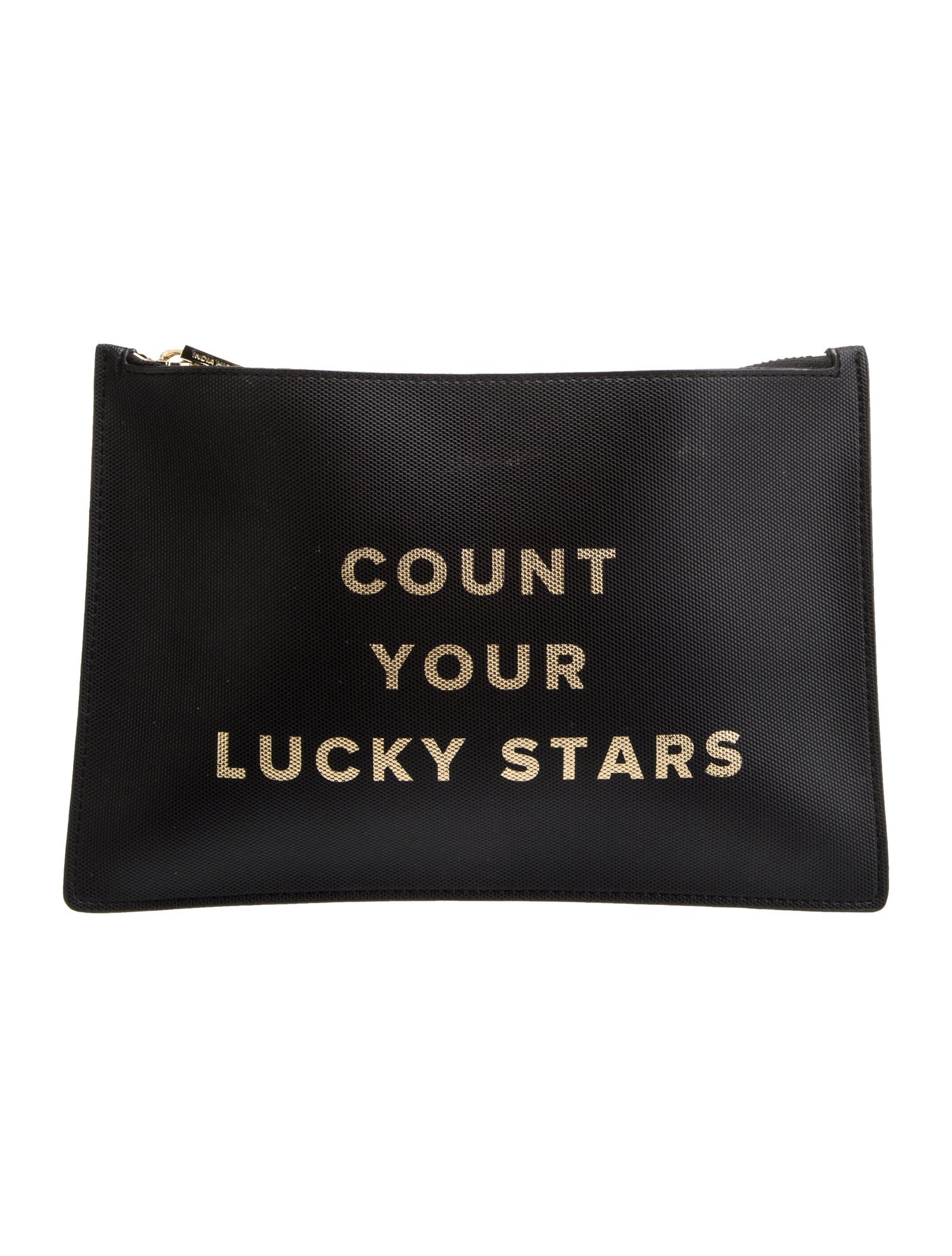 India Hicks Leather Clutch